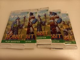 5x MTG The Hobbit Play Booster English OVP Sealed
