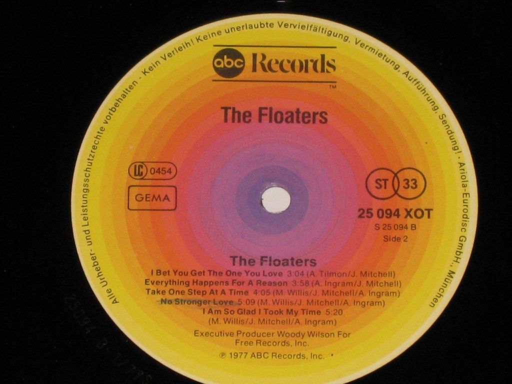 Dischi in vinile: LP - THE FLOATERS – Usato da Steckborn venduto da Quo7 2