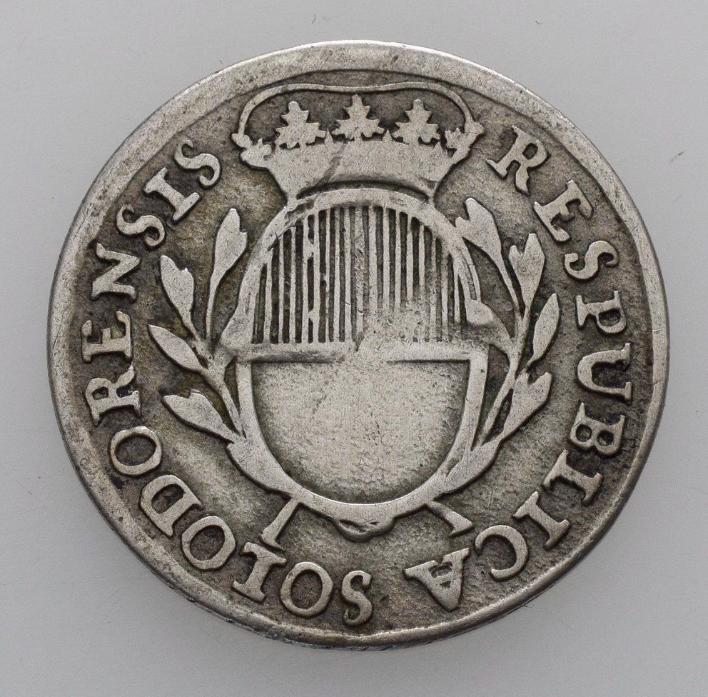 Tutti le monete: Solothurn 10 Kreuzer 1794  /2047 – Usato da Trimbach venduto da Solothurn1