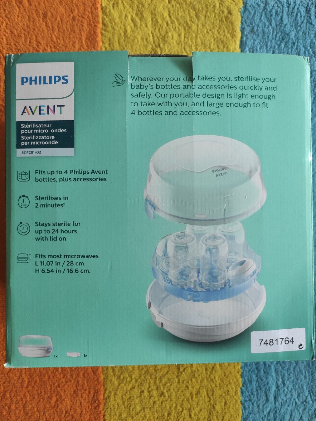 Philips Pasti del neonato: Microwave Sterilizer – Usato da Kilchberg ZH venduto da Emangoli 1
