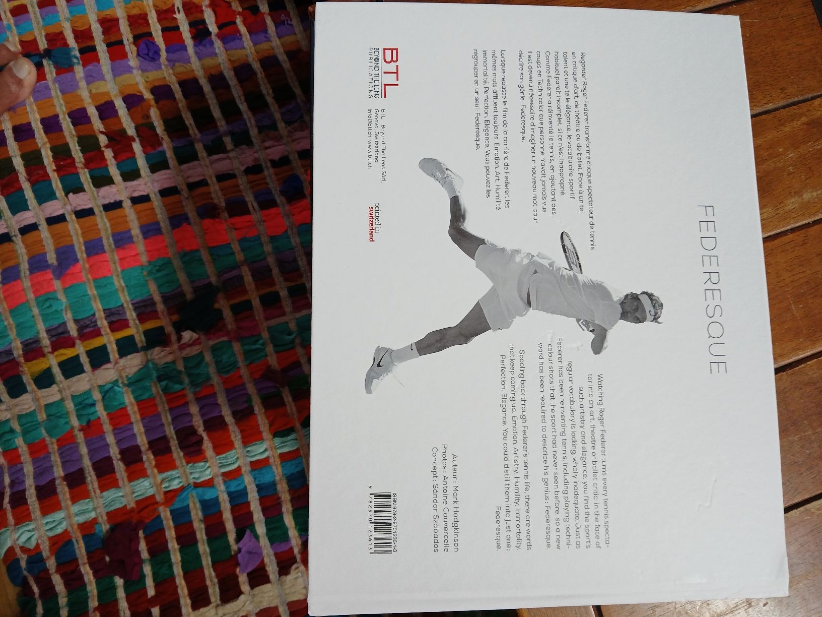 Livres: Federesque (20 ans de carrière)+une aventure nommée Federer – D'occasion à St-Cergue par VeganWarrior 1