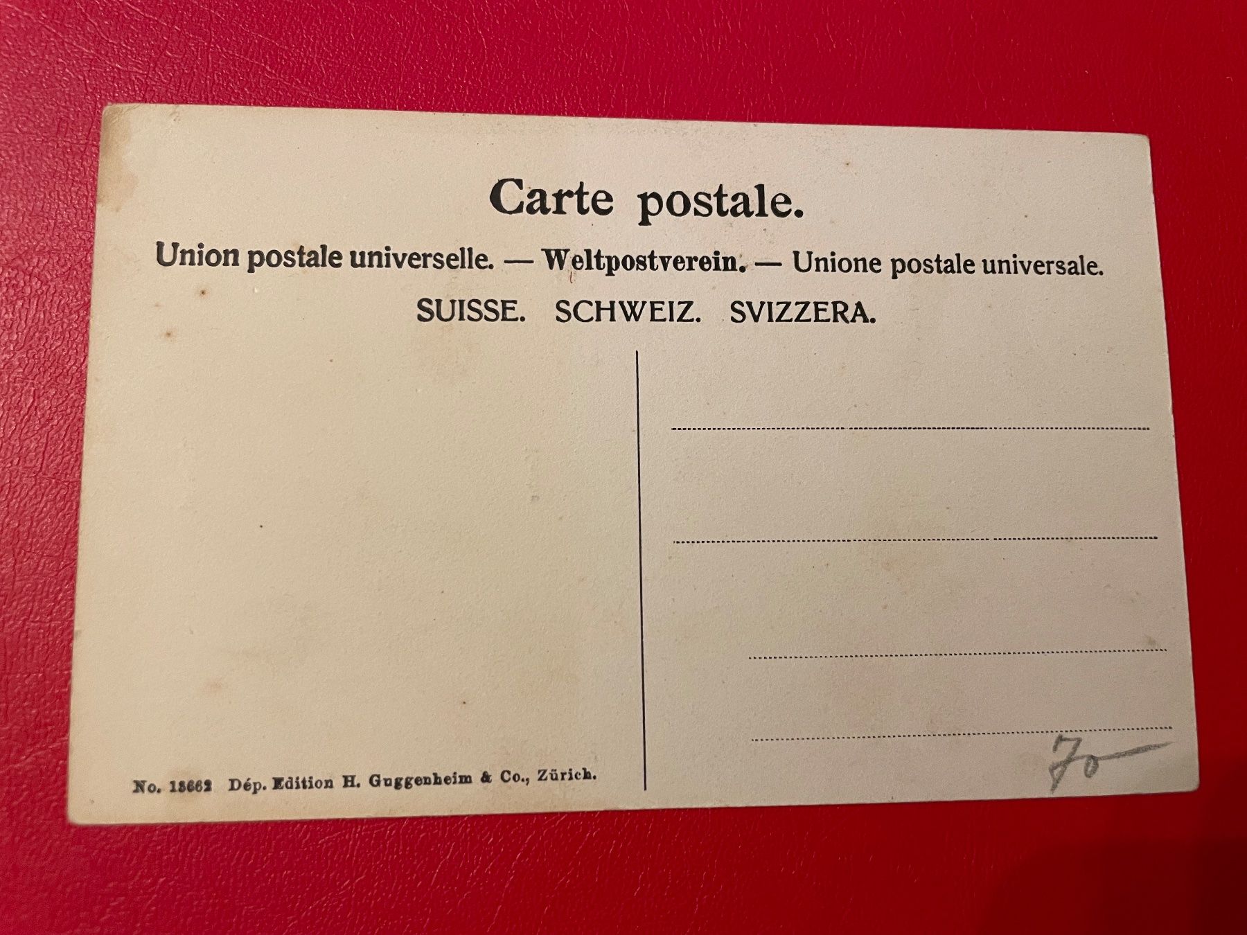 Cartoline postali: Richterswil // Bahnhof // Kirche – Usato da St-Légier-La Chiésaz venduto da Theo005 1