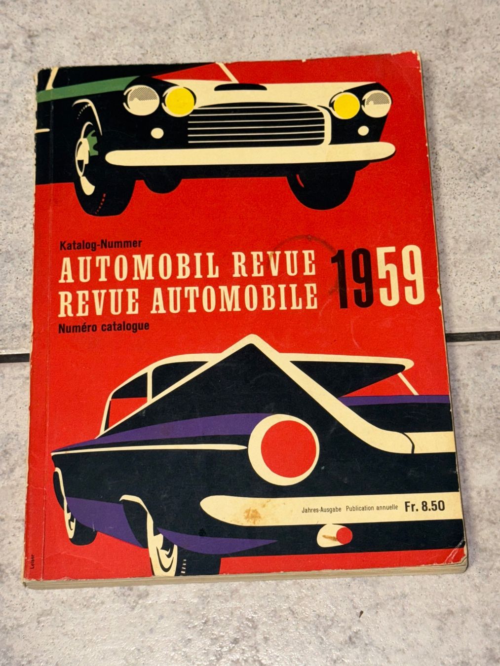 Riviste & Magazine: Automobil Revue 1959 – Usato da Kaiseraugst venduto da Drasa