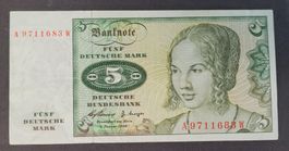 5 MARK / DEUTSCHLAND 1960