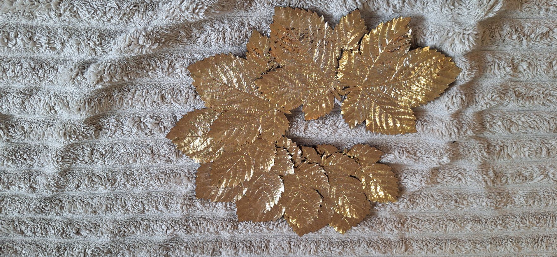 Tutte le decorazioni: 8 Gold Blätter, Tisch Deko – Usato da Wetzikon ZH venduto da NaWetzi 3
