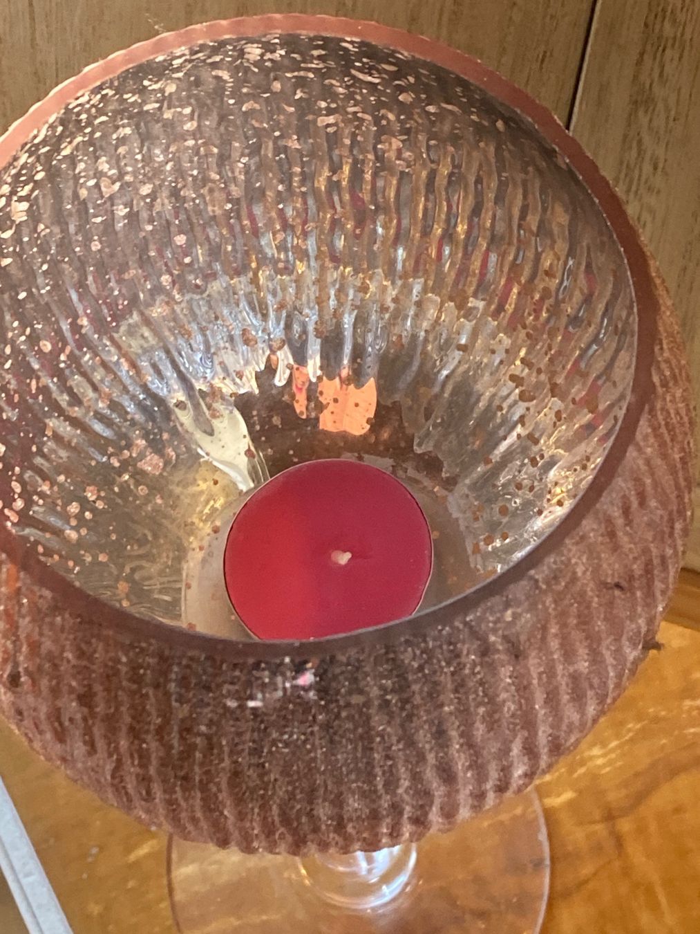 Tutte le decorazioni: DEKO GLAS KELCH -GLITZER-ROSA – Usato da Meienried venduto da ManuelaBoutique 6