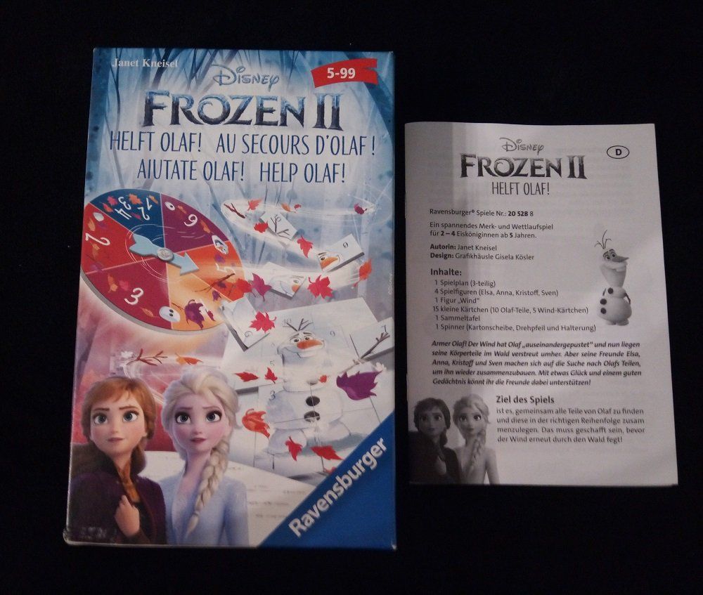 Disney Giochi: Disney Brettspiel "Frozen II" von Ravensburger – Usato da Werdenberg venduto da EXA-Secondhand