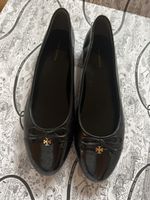 Tory Burch Ballerinas schwarz Leder neu