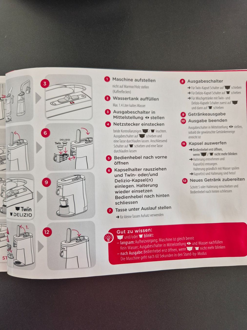 Kaffeemaschinen & Espressomaschinen: Kaffee-Kapsel-Maschine TWIN – Gebraucht aus Lalden von aneleh58 7