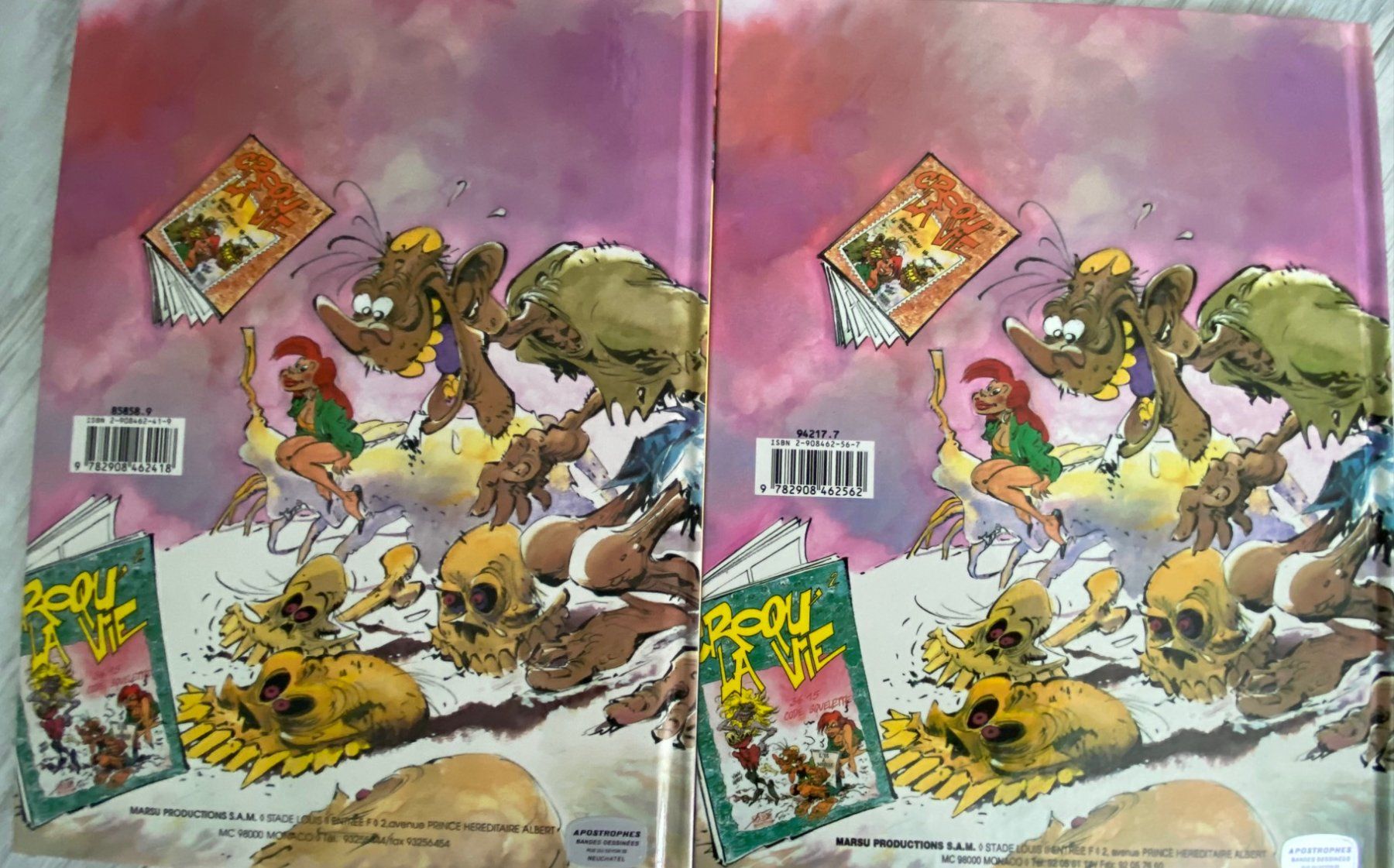 Fumetti: Croqu' La Vie - 2 albums – Nuovo (secondo la descrizione) da Geneveys-Coffrane venduto da Momoali 1