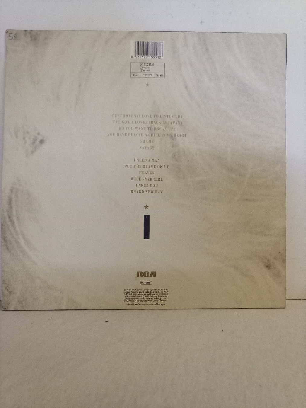 Dischi in vinile: Eurythmics   Savage LP Vinyl 1987 – Usato da basel venduto da markusb07 1