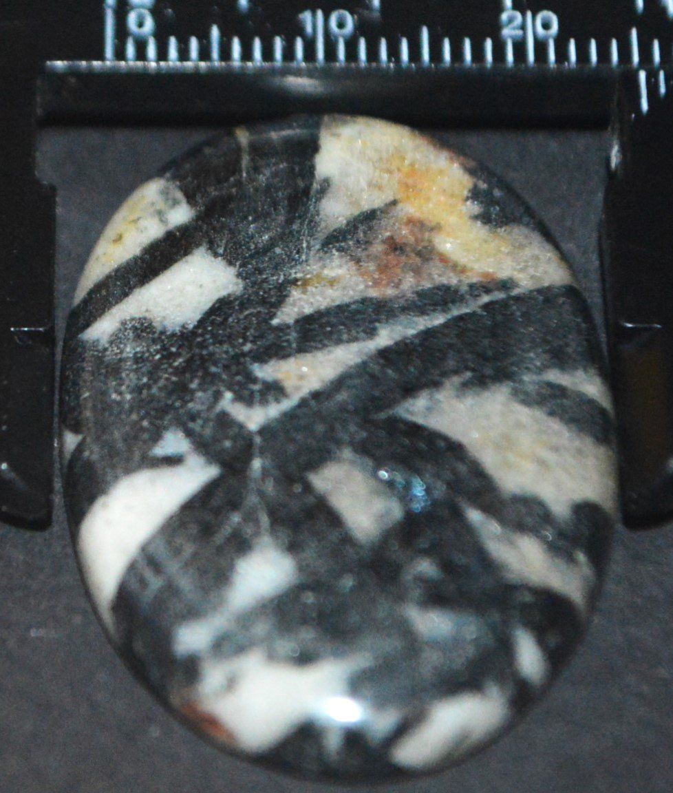 Mineralien & Heilsteine: Cabochon L-855 – Hornblende Stein – Neu und originalverpackt aus Goldiwil (Thun) von han_v5b7 6