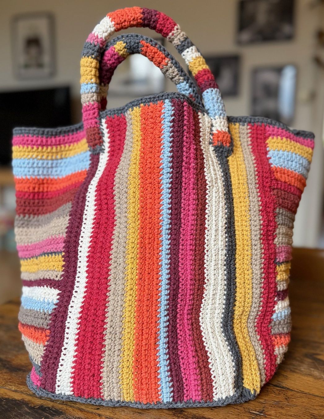 Taschen für Damen: BAG EN CROCHET HANDMADE! PIÈCE UNIQUE – Neu und originalverpackt aus Locarno von NicoNion 3