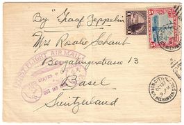 Zeppelin Post - Erster Postflug USA-Deutschland 1928