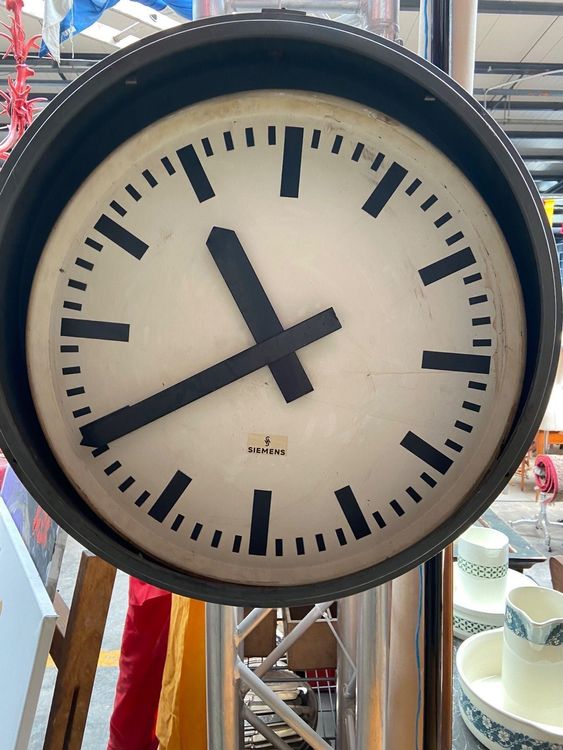 Grosse Bahnhofsuhr 80 Cm
