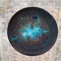 "Spacetable" Einzelstück CH Künstlerin, Acryl, Holz, Epoxid