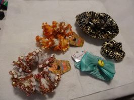 5 STUCK GANZE NEU HAAR BAND-SCHMUCK