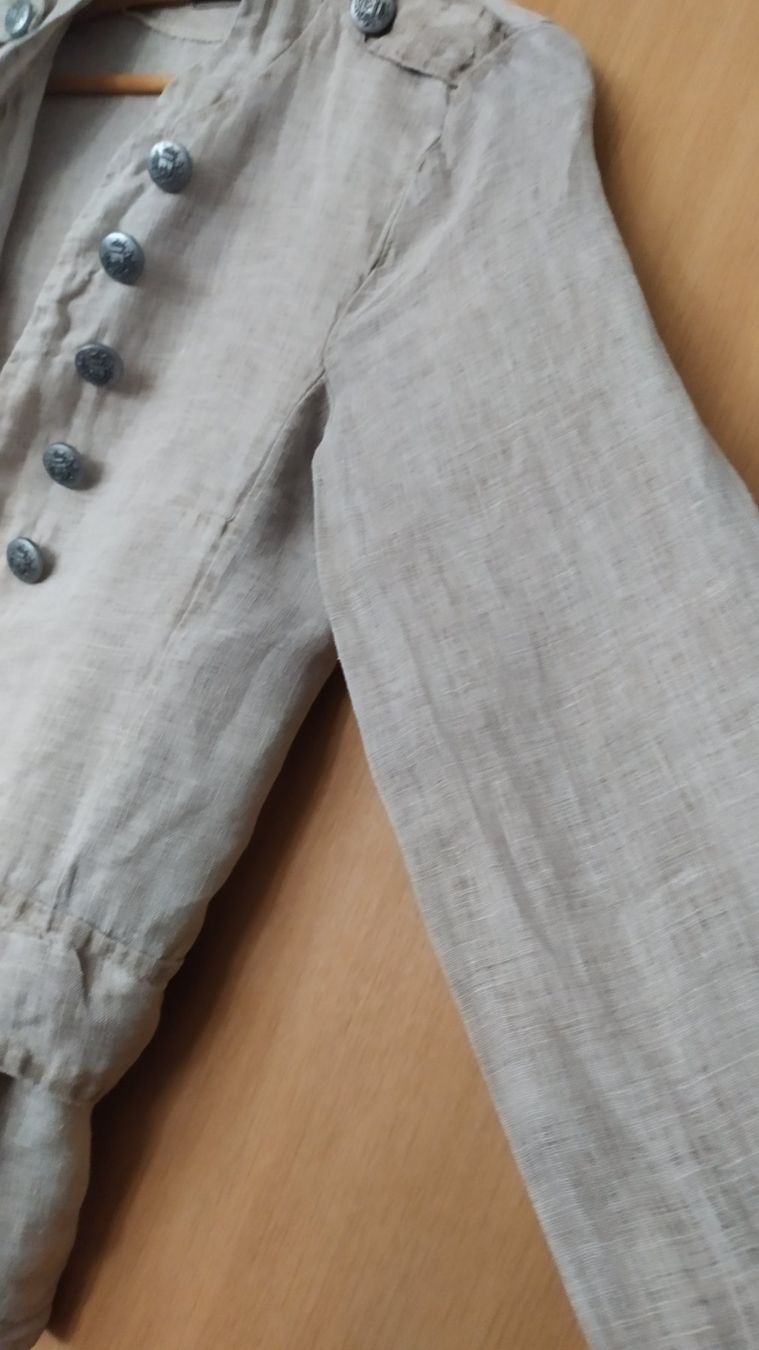Gilet & Giacche senza maniche: Gilet en lin petite taille – Usato da Chezard St-Martin venduto da Loucail 3