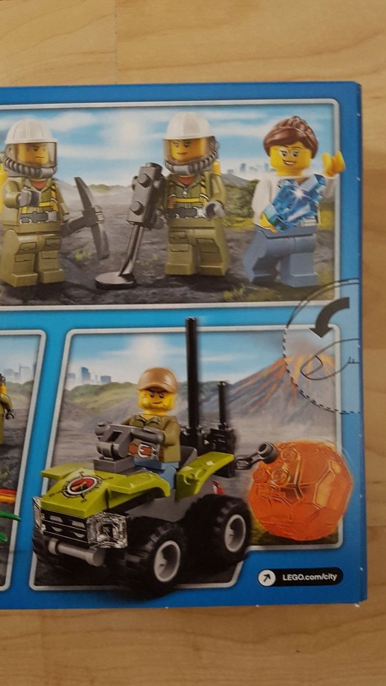 Lego Spielzeuge: LEGO City 60120 Volcano Starter Set Vulkan Starter-Set NEU – Neu und originalverpackt aus Unterseen von Wue411 3