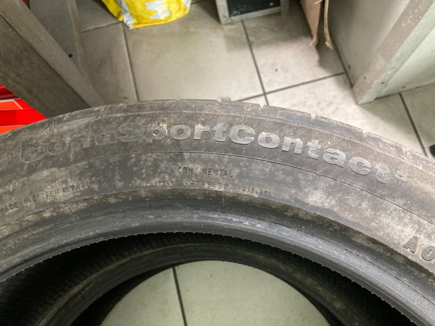 Continental Pneumatici & Ruote complete: 285/40R21 Sommerpneu – Usato da Cham venduto da WB2223 2