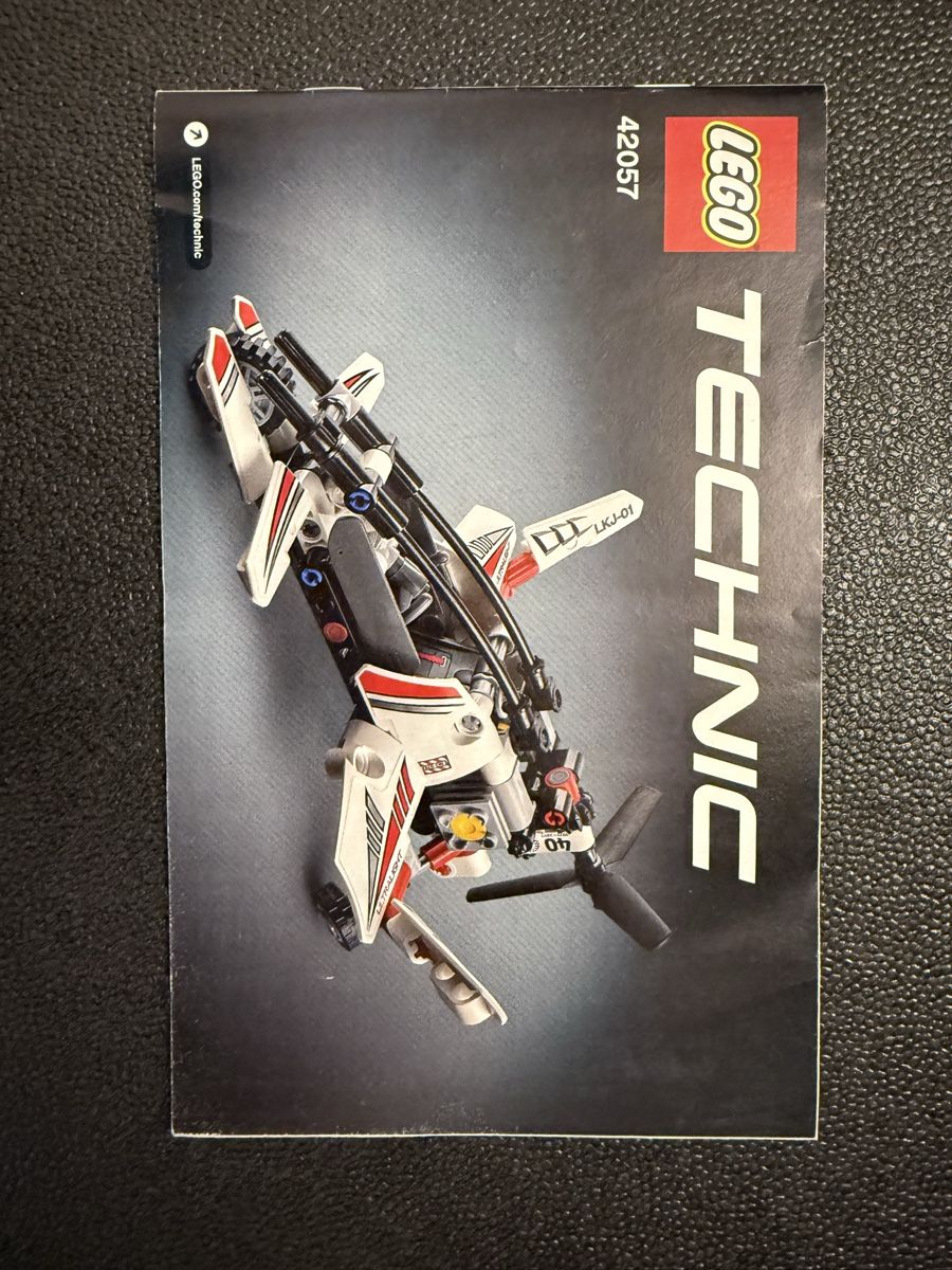 Lego Kit di costruzioni: Lego Technic Ultralight Helicopter 42057 - Complete! – Nuovo (secondo la descrizione) da Horgen venduto da thesilverarrow 5