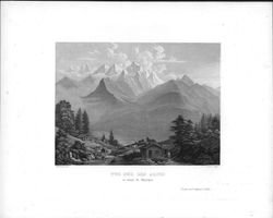 Meiringen  Aquatinta von Winterlin bei Hasler