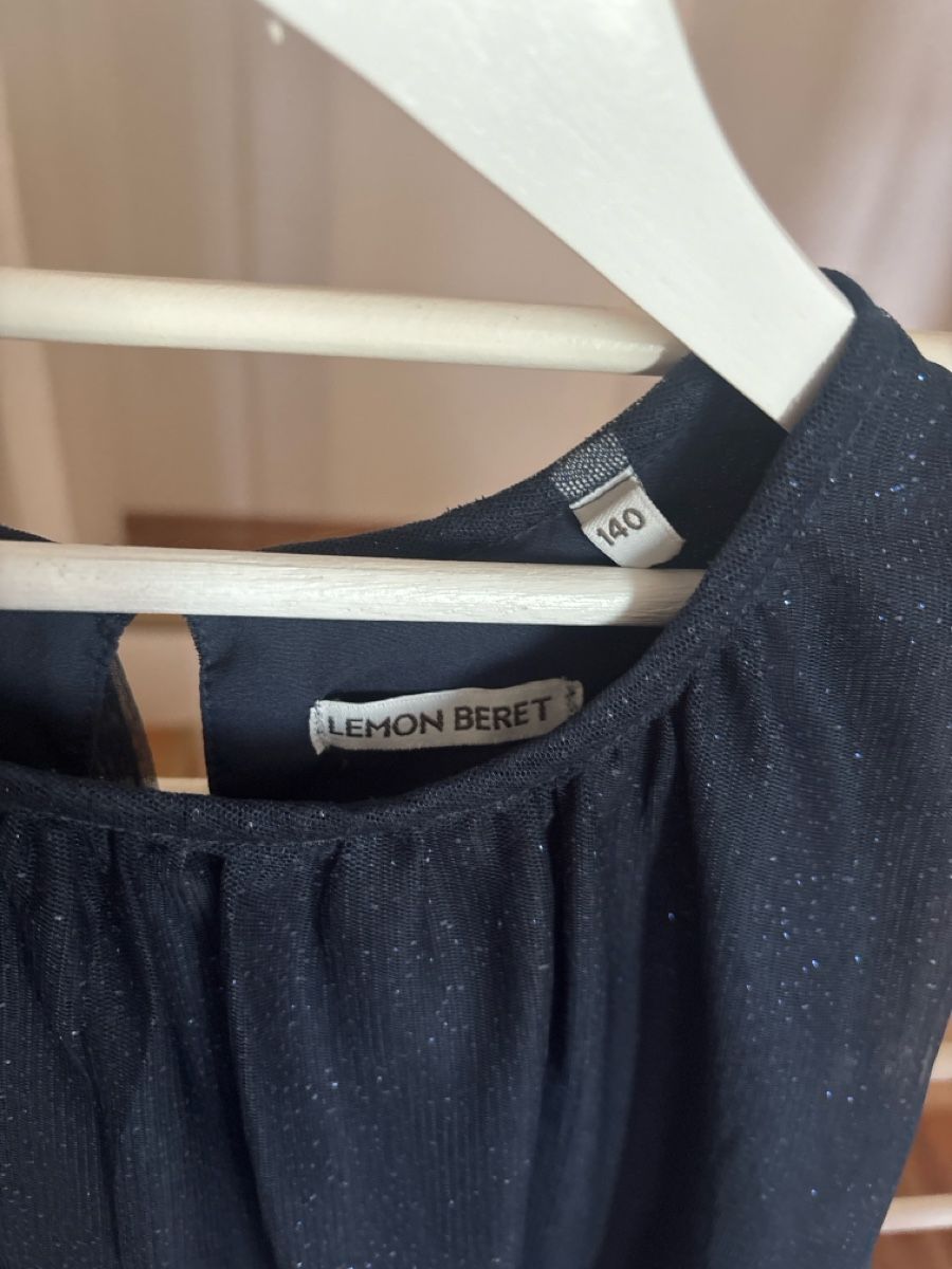 Kleider & Röcke: Kleid Lemon Beret dunkelblau Grösse 140 – Gebraucht aus Jona von Passionfruita 1