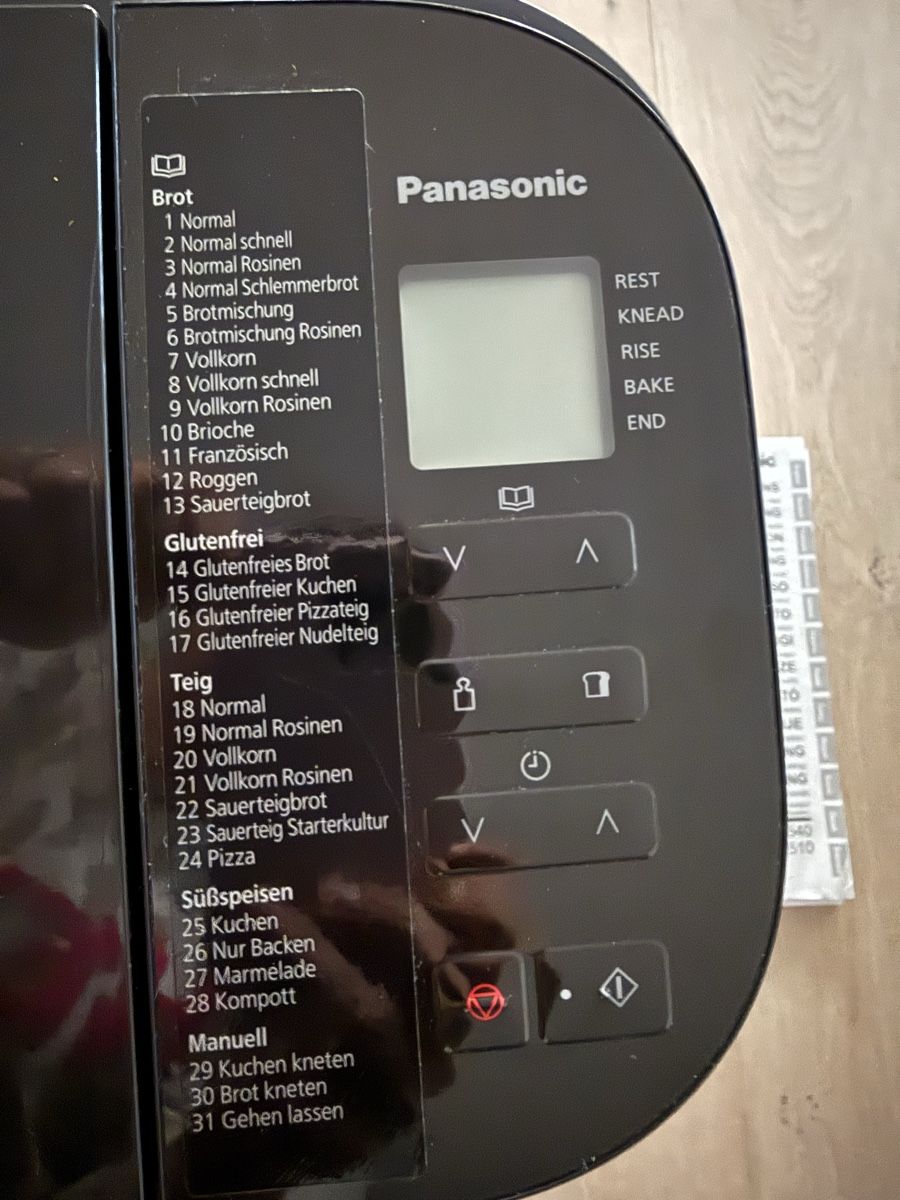 Elettrodomestici da cucina: Panasonic Brotbackautomat SD-YR2550 – Usato da Baden venduto da Marli89 1