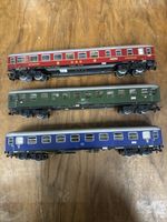 3 Personenwagen Modellbahn H0 Märklin