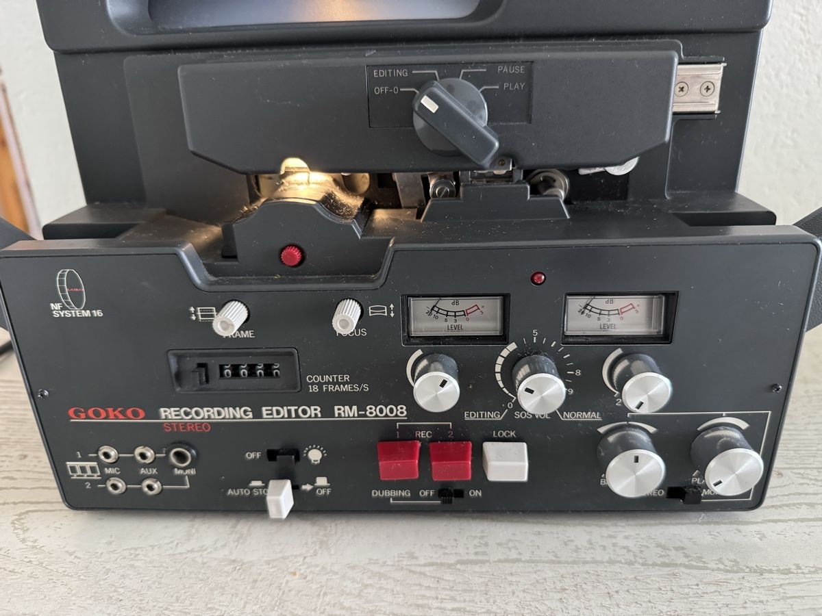 Home Cinema: Goko rm8008 super 8 recording editor – Difettoso da Zunzgen venduto da milesdavis76 2
