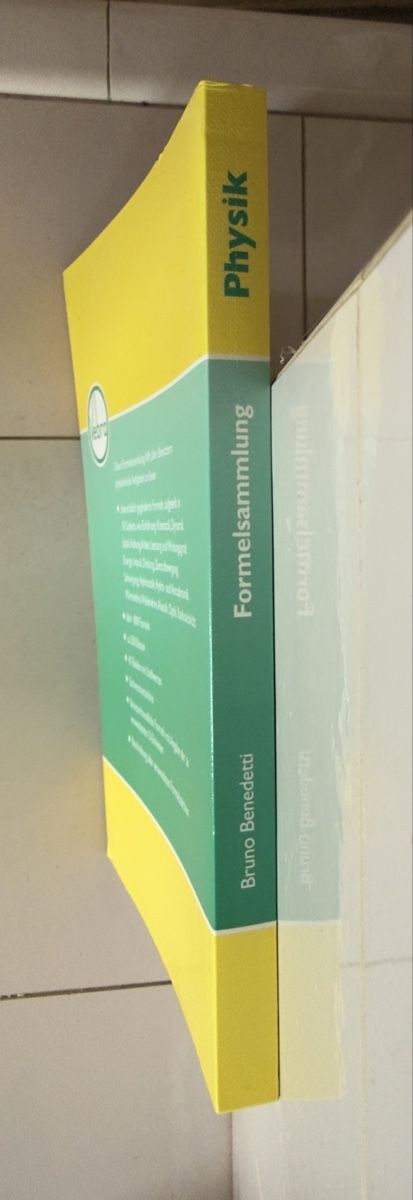 Libri: Physik Formelsammlung  Benedetti  Bruno  Vebra Verlag – Usato da Haegendorf venduto da Chruege 2