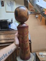 Holzpuppe Kokeshi Japan Vintage gross ca. 47cm (D)