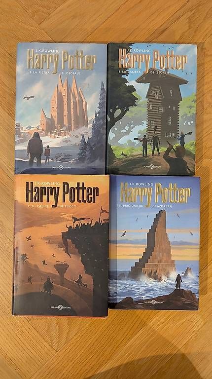Libri: Harry Potter 1-5, ed. Salani – Usato da Breganzona venduto da SamuelEberhardt