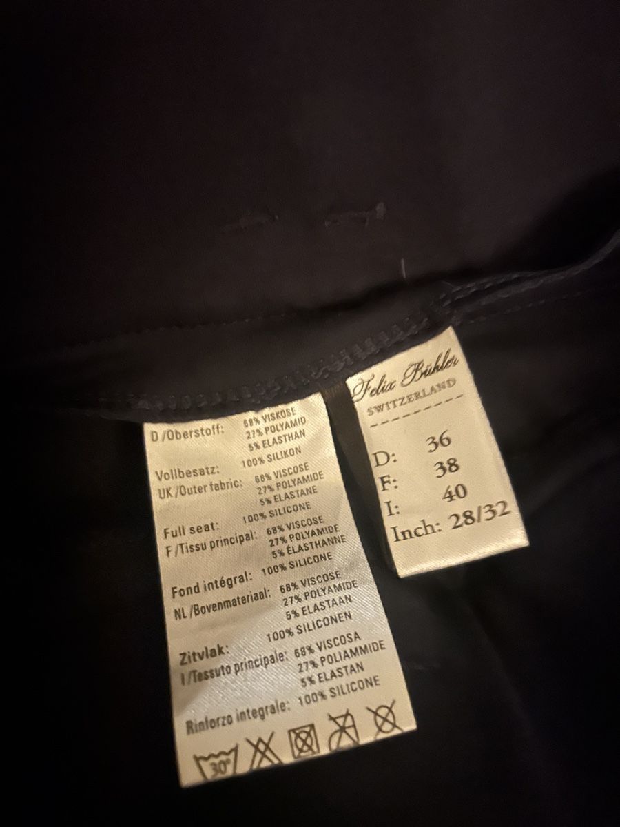 Felix Bühler Pantaloni: Pantalon équitation taille 36 – Nuovo (secondo la descrizione) da Bôle venduto da sev_n85b 2
