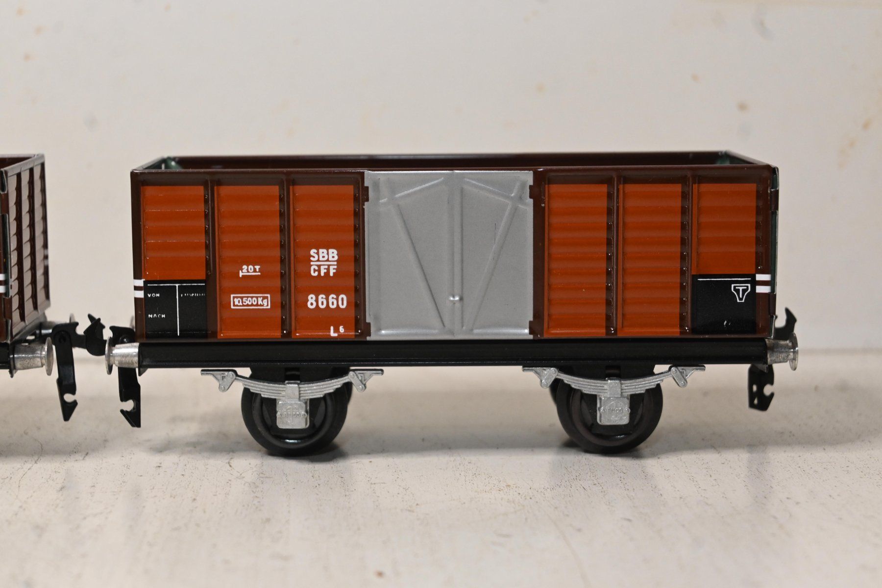 Roco Modellini di ferrovie: Roco SBB 8660 Güterwagen Spur 0 – Usato da Laupen ZH venduto da Zmoewe 2