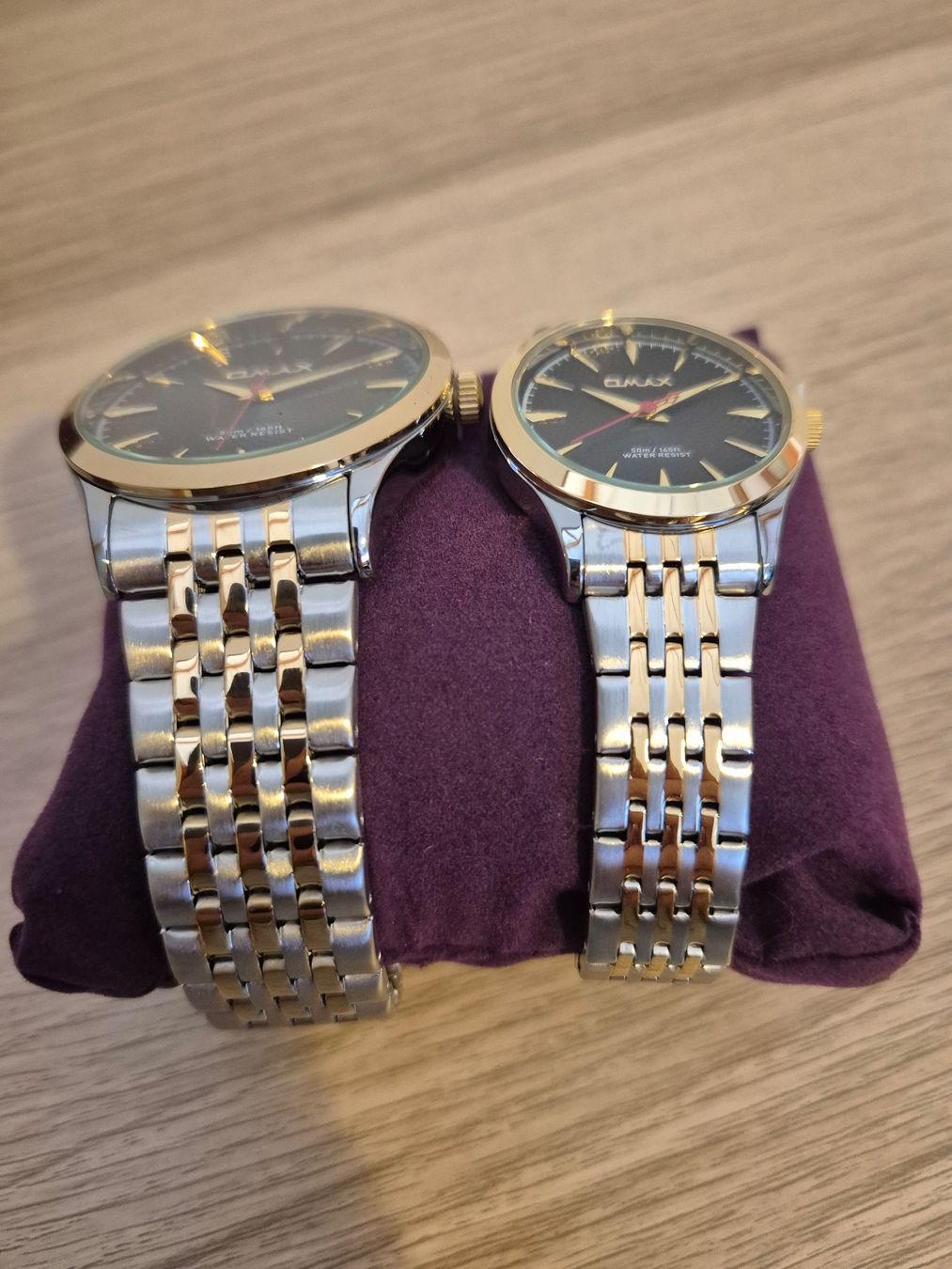 Montres: OMAX Partneruhrenset bicolor / schwarz – Neuf avec emballage d'origine à Zürich par zah_967f 2
