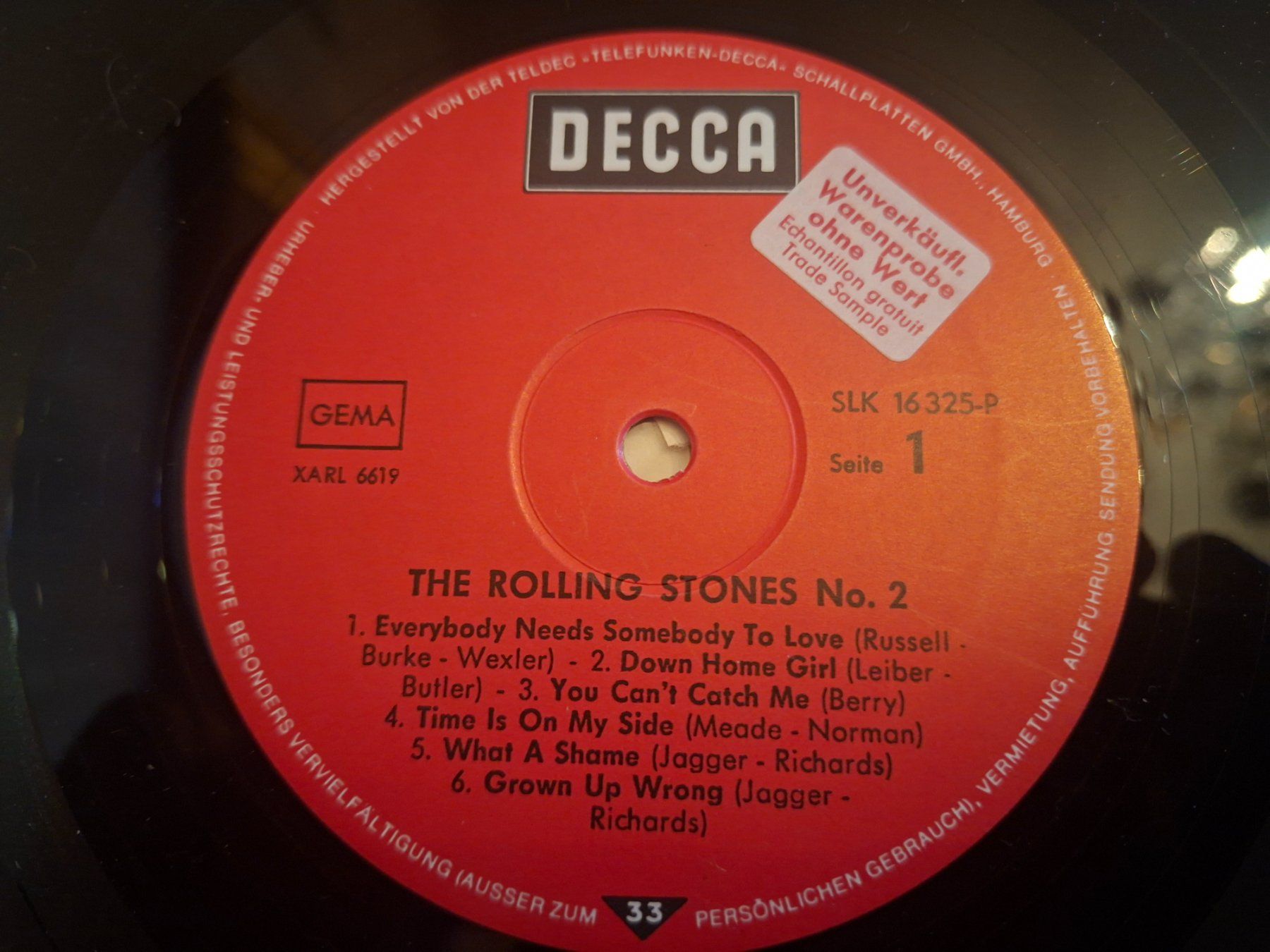 Dischi in vinile: Rolling Stones - No. 2 - DECCA – Usato da Bernex venduto da Wannabehasbeen01 4