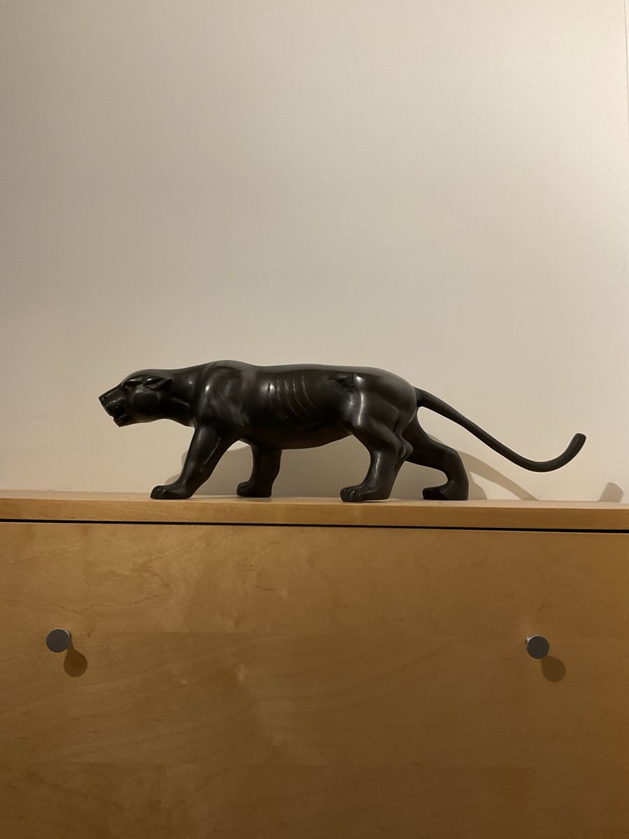 Sculture & Statue: Scultura Pantera Nera in bronzo – Usato da Zürich venduto da alpha69 1