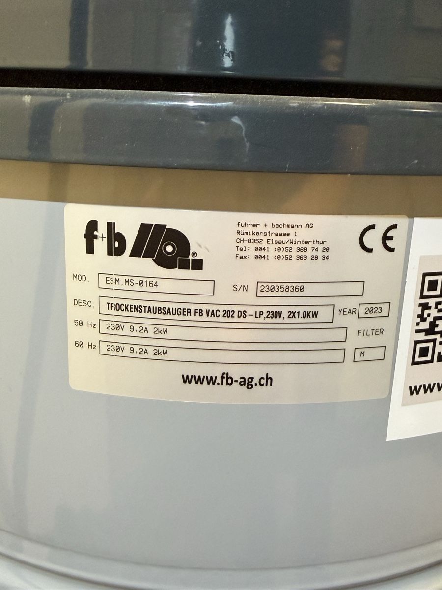 Aspirapolveri & Accessori: F+B Industrie Staubsauger VAC 202 DS – Nuovo (secondo la descrizione) da Rickenbach ZH venduto da Pyro_Iced 1