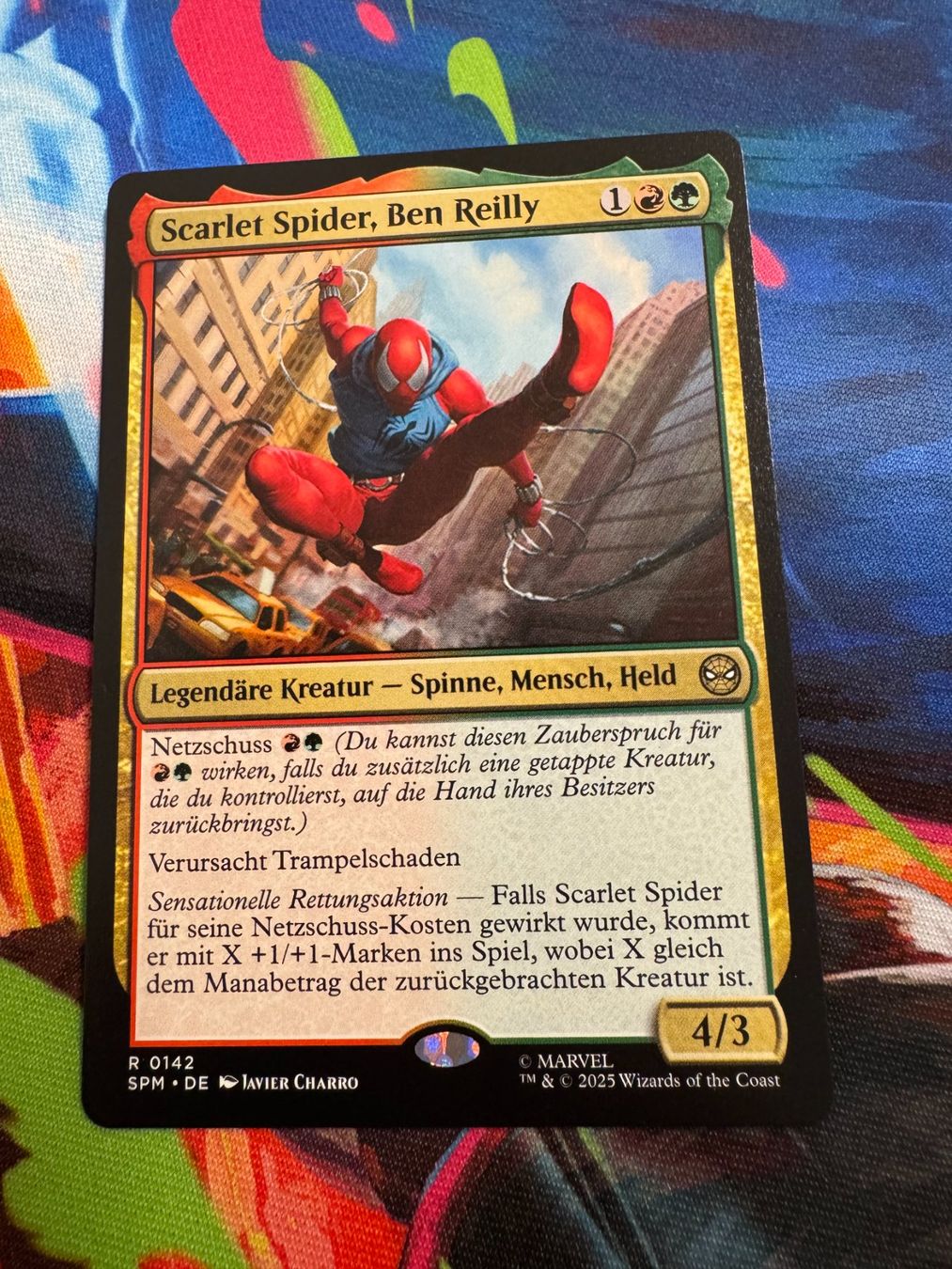 Magic The Gathering Carte collezionabili: Scarlet Spider, Ben Reilly - Marvel's Spider-Man - Magic – Nuovo (secondo la descrizione) da Bülach venduto da Pfrenzel