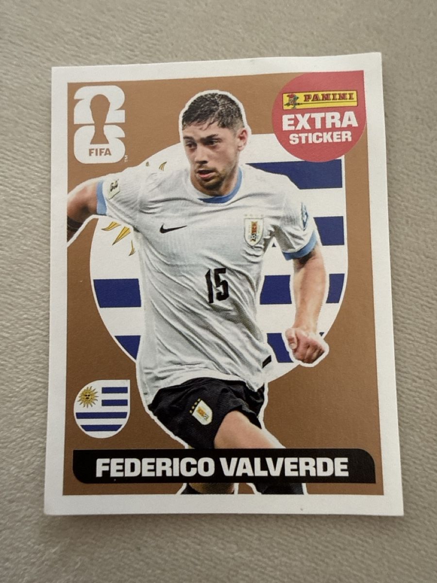 Panini Carte collezionabili: Valverde Panini Extra Sticker Bronze - Gratis Postversand – Usato da Rotkreuz venduto da korg_yamaha