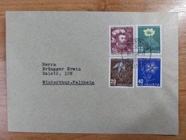 FJ1949 - Lettre Pro Juventute 1949 obl. 27.12.1949