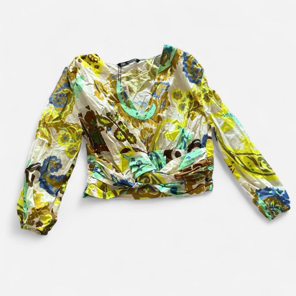 Zara Top: Zara Long Sleeve Top – Nuovo e nell'imballaggio originale da Basel venduto da 1moonstar 1