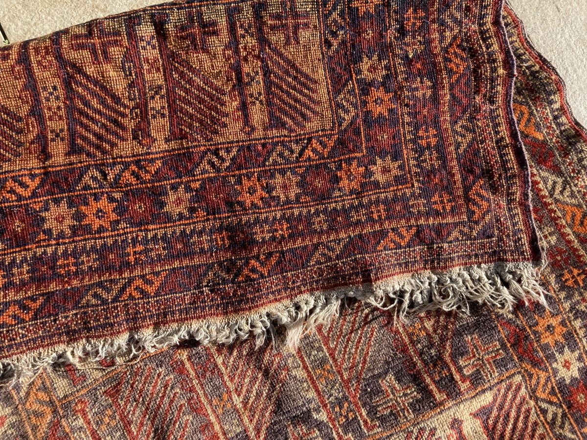 Tappeti: Afghan Teppich semi alt 136x95 cm – Usato da HORGEN venduto da Jonai 2