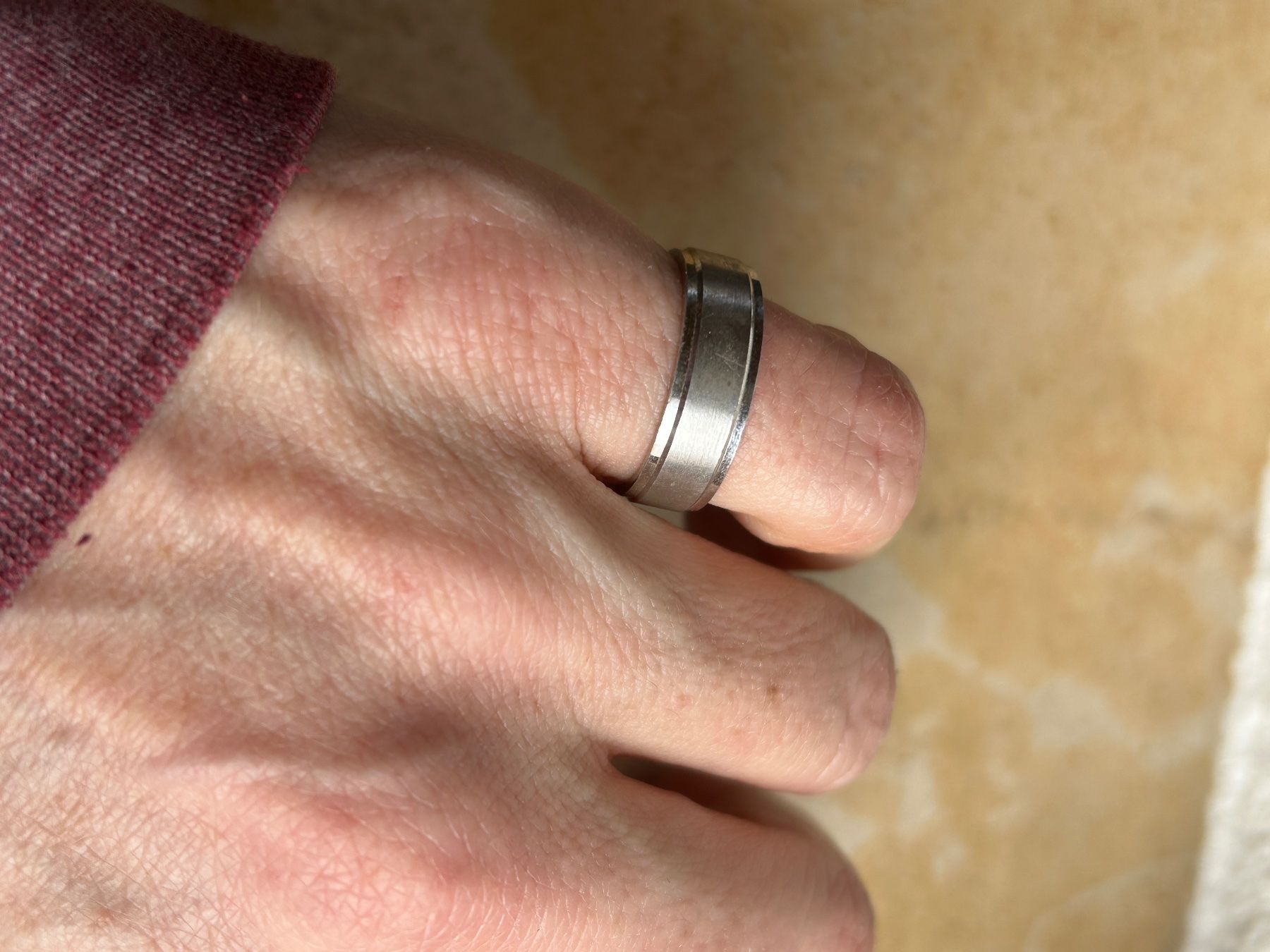 Anelli: Silberring sterling UNI Grösse 53 (17mm) – Usato da Dittingen venduto da Bellevista 1