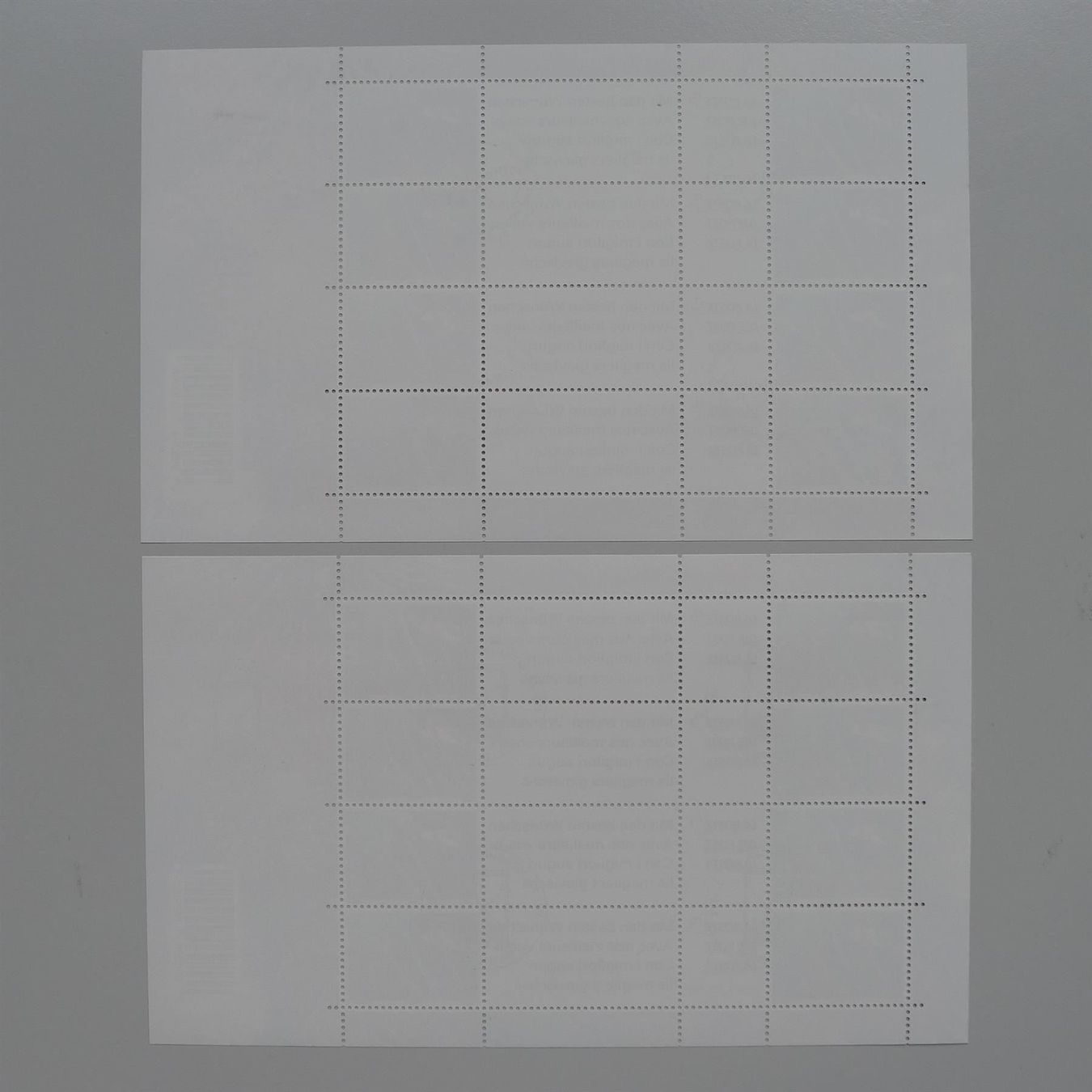 Alle Briefmarken: 1999, OS80A, Millennium Block verschieden gestempelt. – Gebraucht aus Sursee von Luzernerraute 2