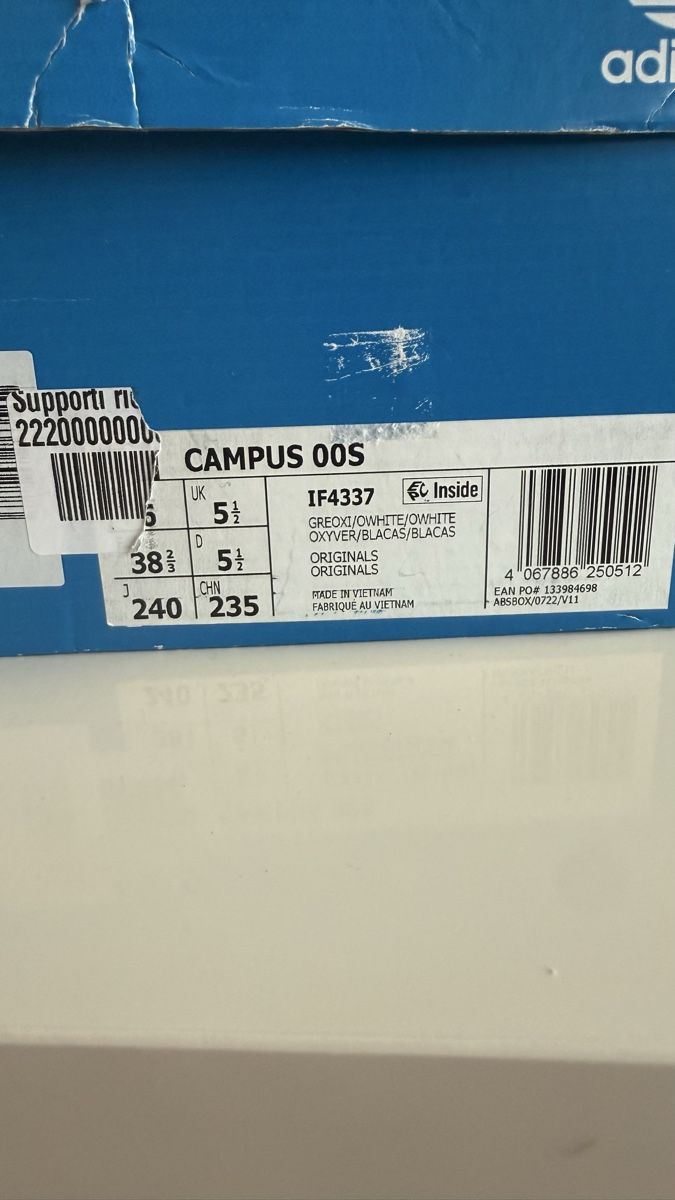 Adidas Scarpe da uomo: Adidas Campus gr.38 NEW – Nuovo e nell'imballaggio originale da Winterthur venduto da -BeHappy24- 6