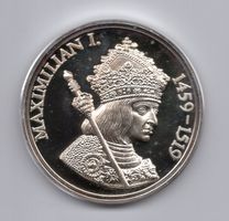 (1246) Austria König Maximilian I, 1459-1519, Silber rein