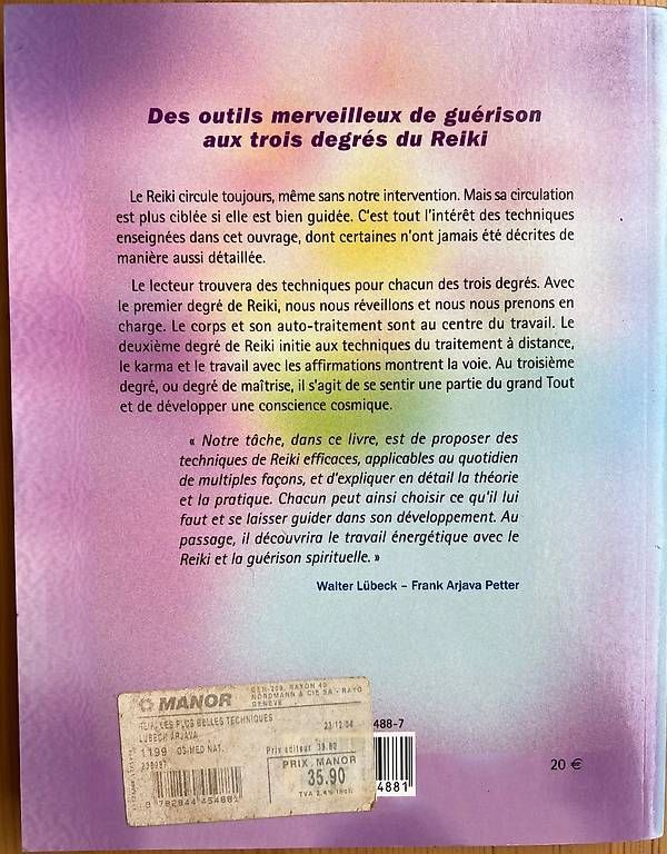Bücher: REIKI, Les plus belles techniques – Gebraucht aus Onex von mirza02 1