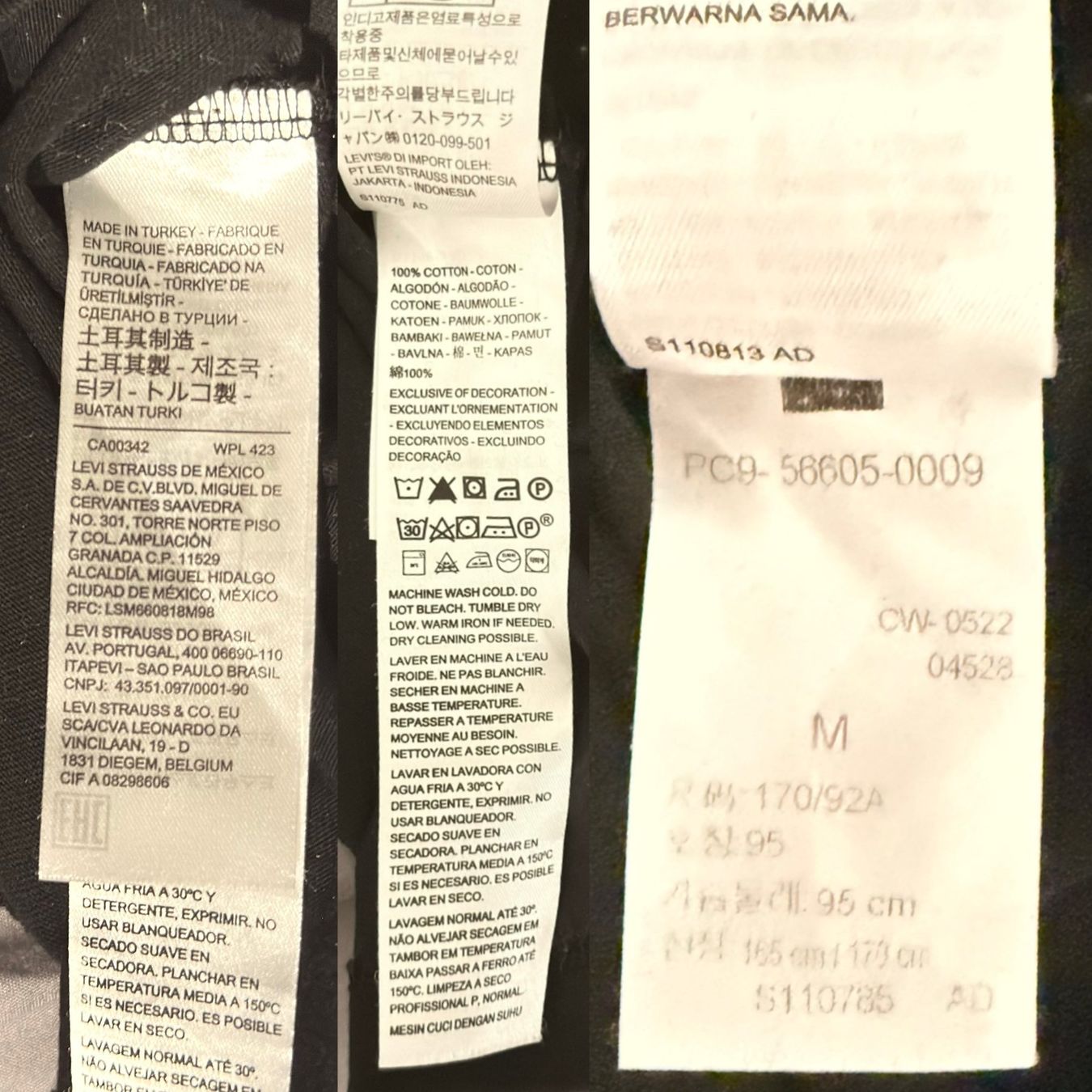 Levi's T-Shirts: T-Shirt Levi's noir Logo Mini – Gebraucht aus Thônex von Suisse.Shopping 6